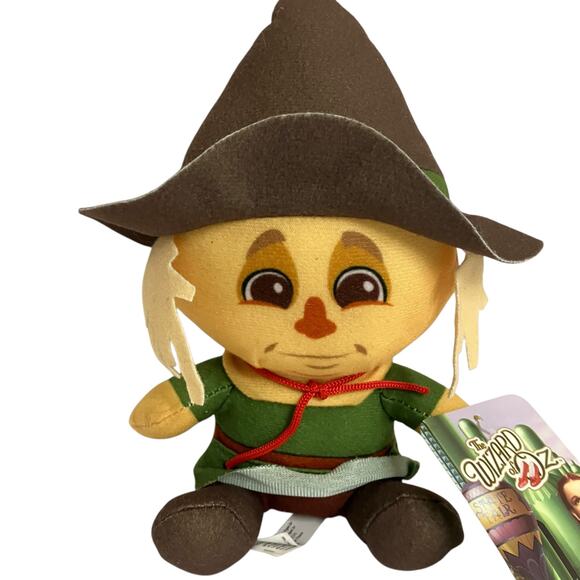 NWT The Wizard of OZ Scarecrow Big Head Mini Plush - Picture 2 of 5